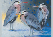 Drie reigers