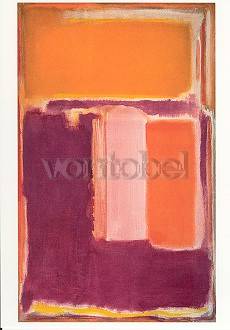 Untitled / plum, orange, yellow