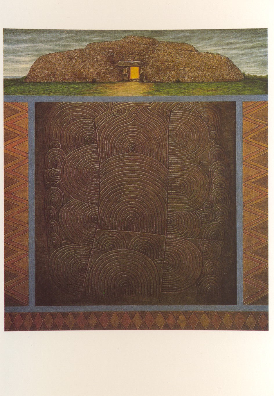 Viering van de Gavrinis Cairn