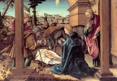 Aanbidding van de herders - Hans Burgkmair