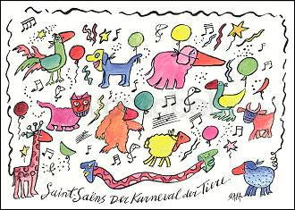 Saint-Saëns, het carnival der dieren