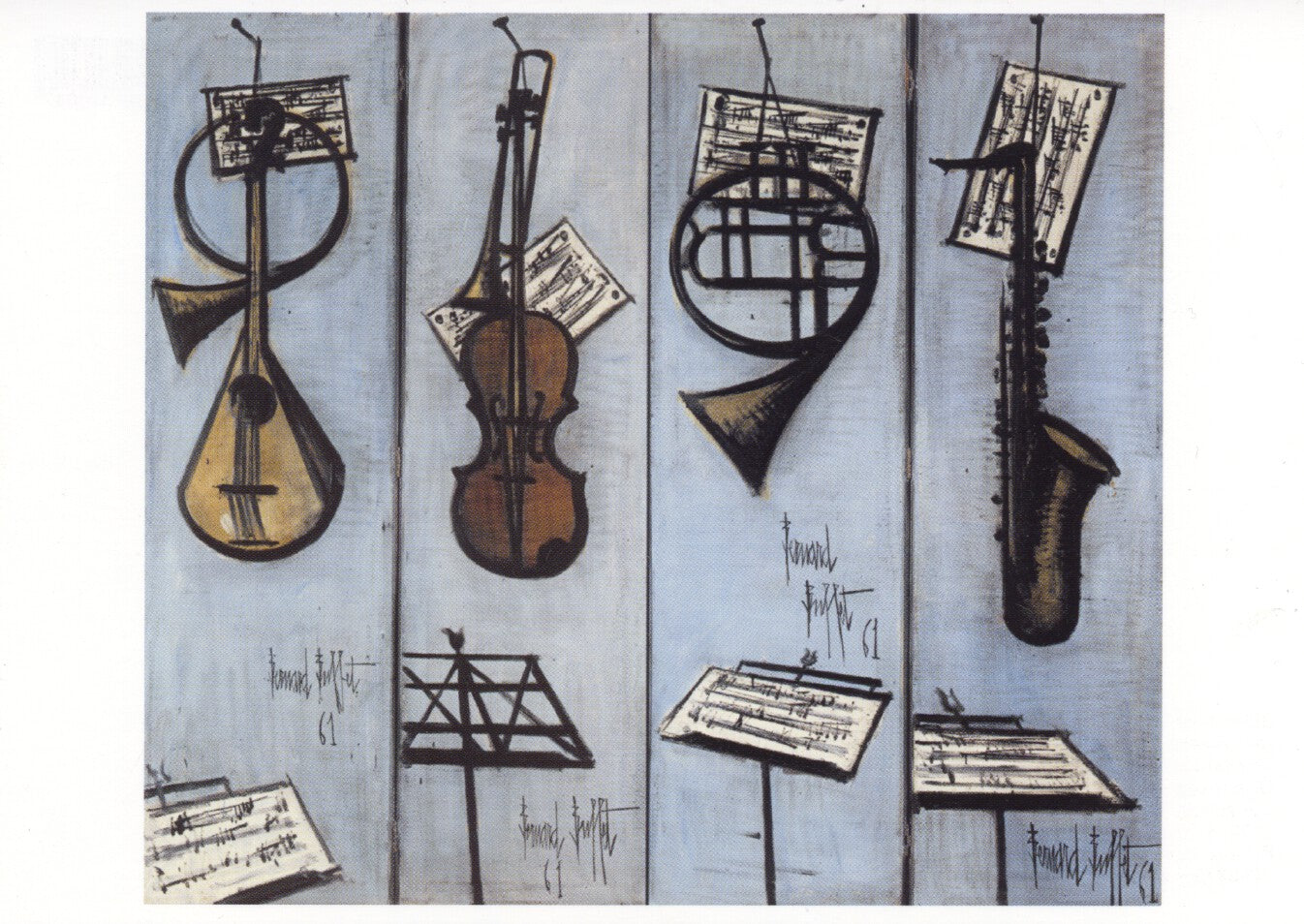De muziekinstrumenten