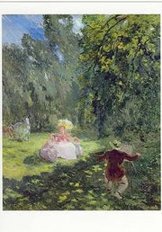 Weide in het park van Calais