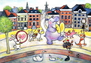 De stadsmuzikanten - Poster