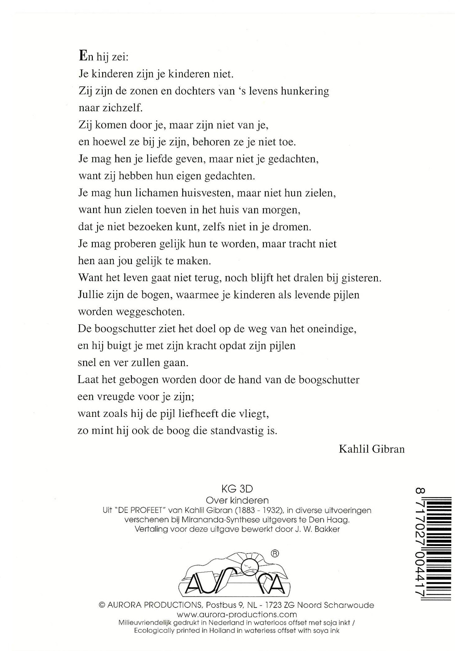 Over de kinderen