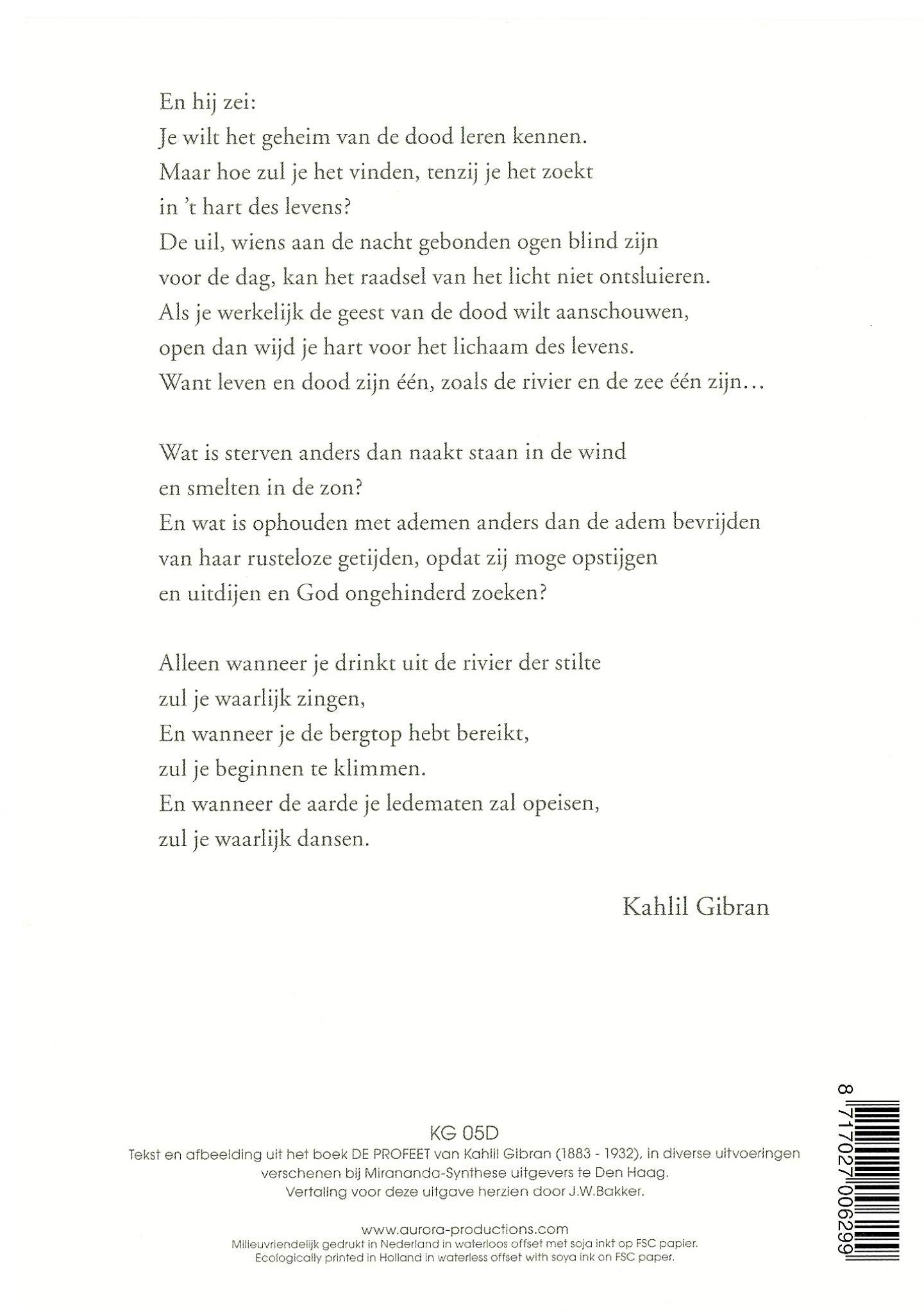 Over de dood