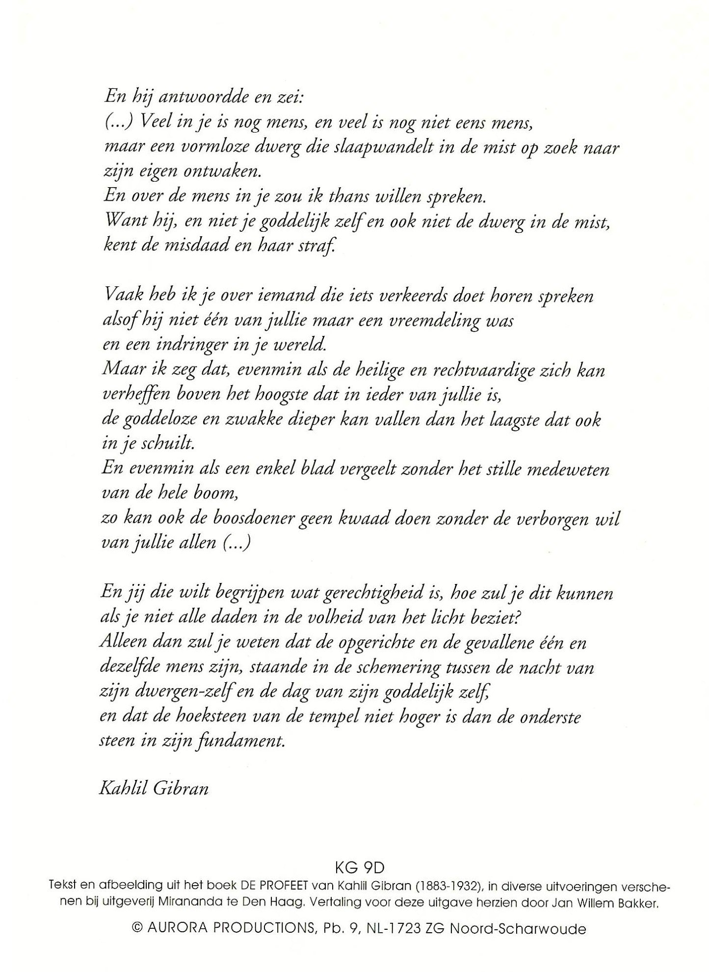 Over misdaad en straf