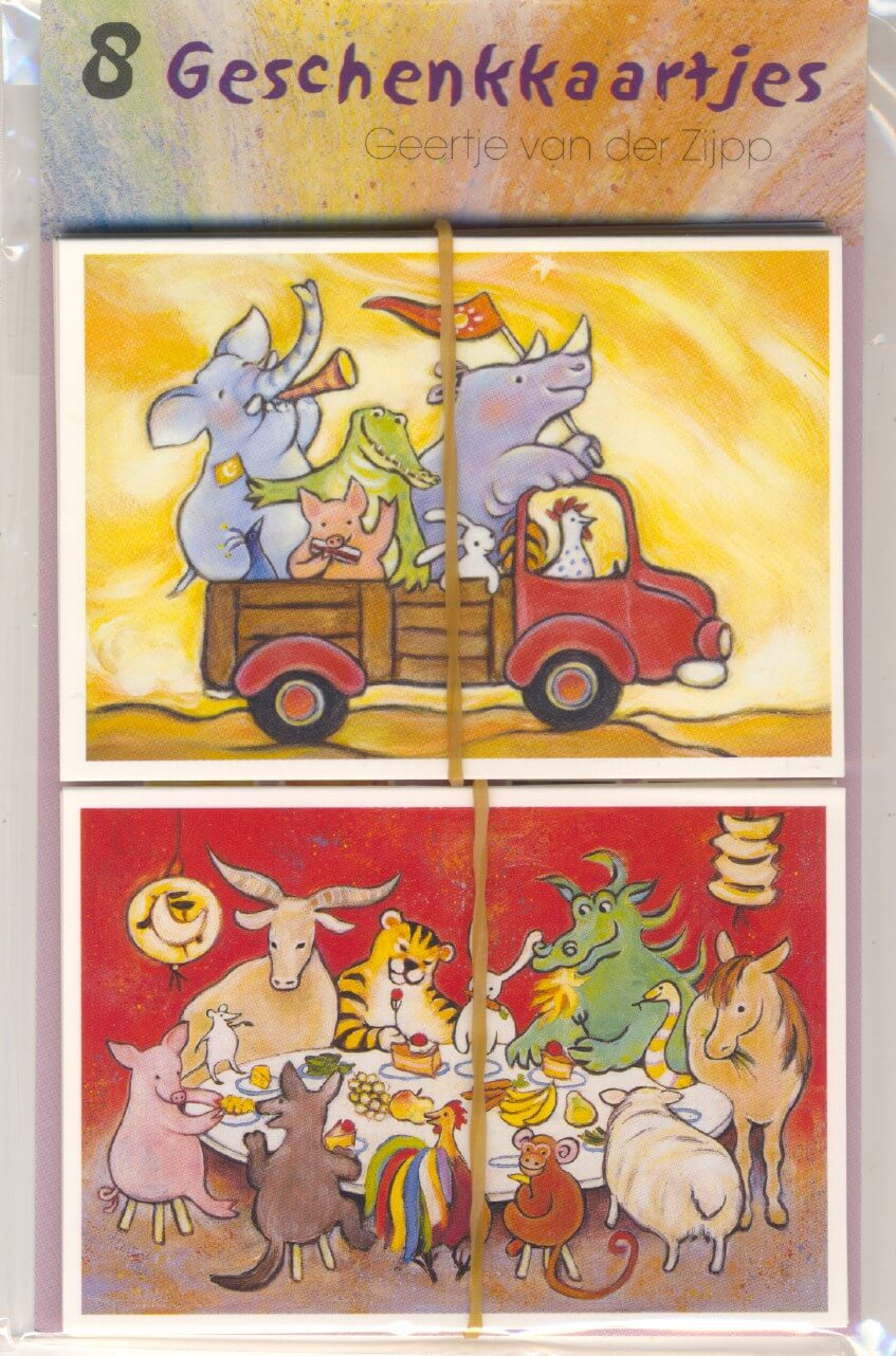 Geschenkkaartjes set 8