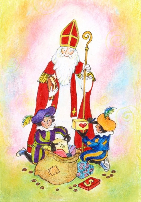 Sinterklaas - Postkaart