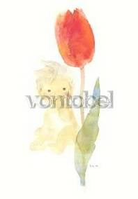 Tulp en baby - Postkaart