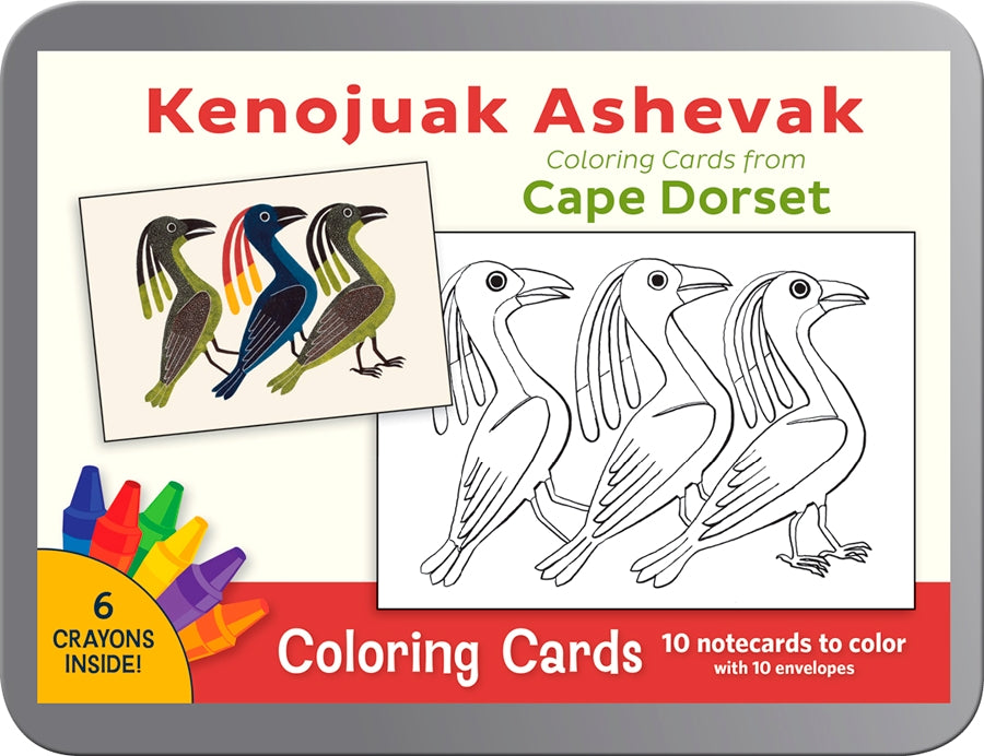 Coloring cards from Cape Dorset