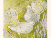 Witte duifjes - Dubbele kaart
