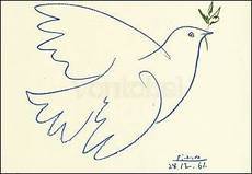 Colombe bleue