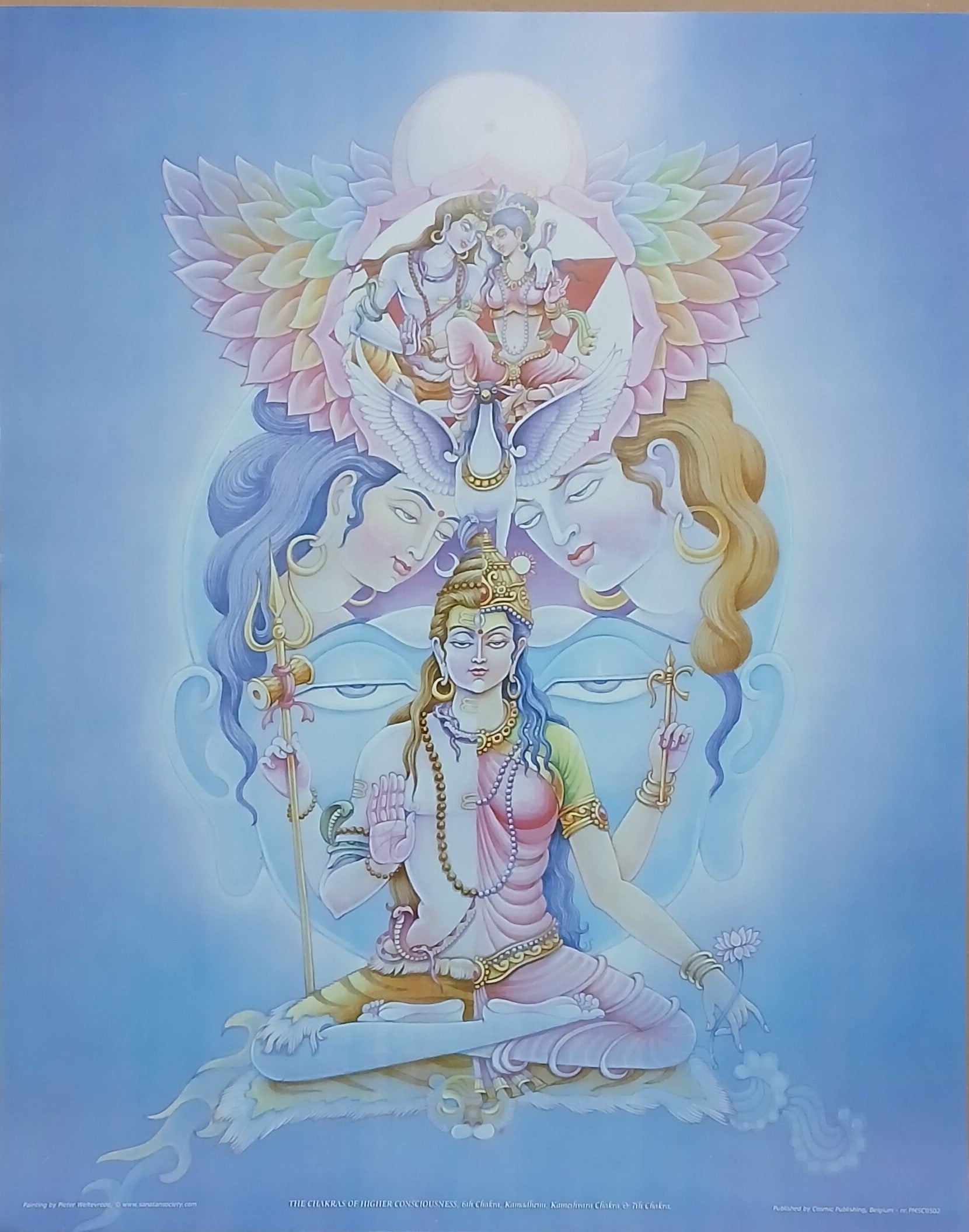 The Chakras of Higher Consciousness, 6th chakra, Kamadhenu, Kameshvara chakra & 7th chakra