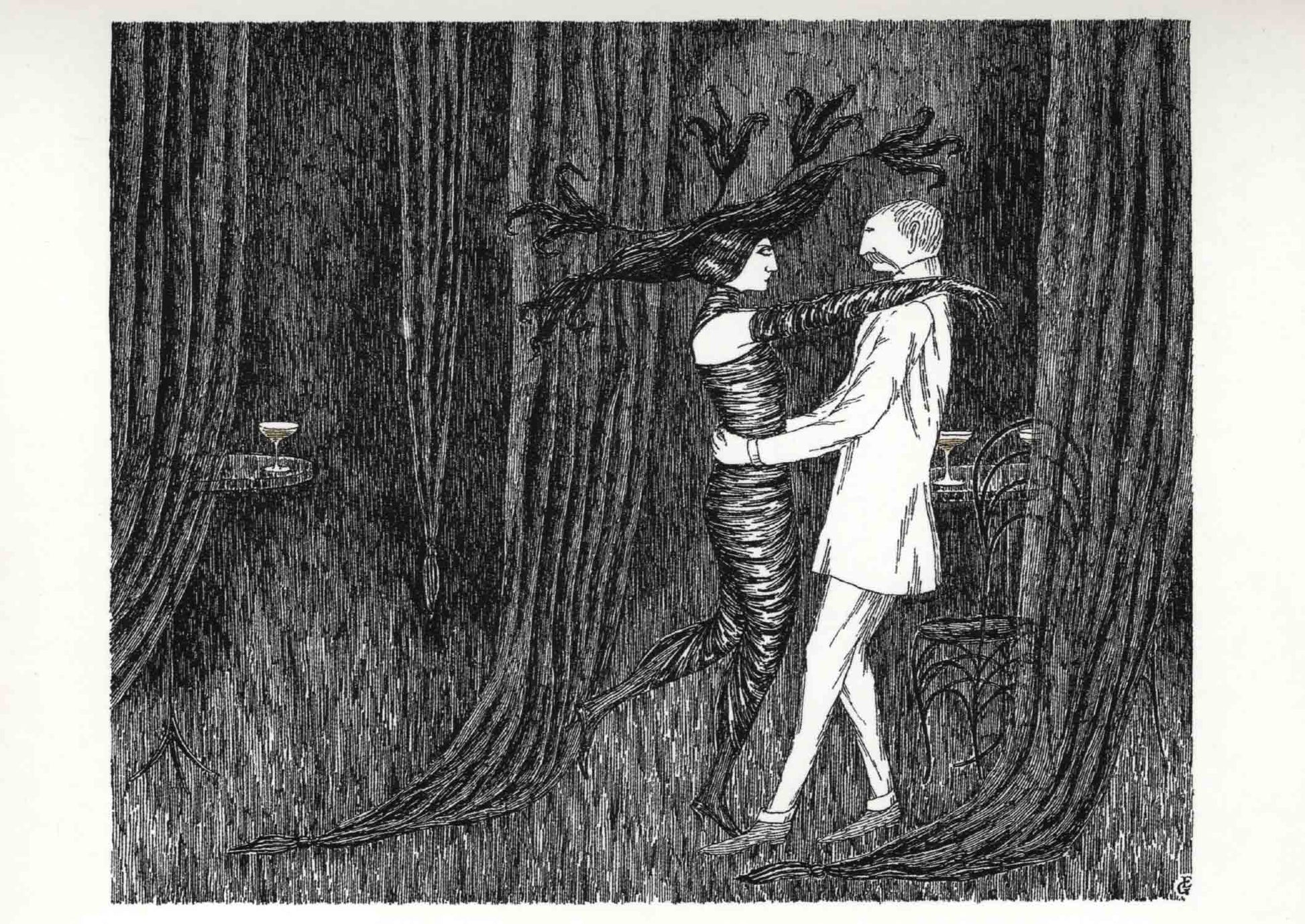 Illustration from The other statue