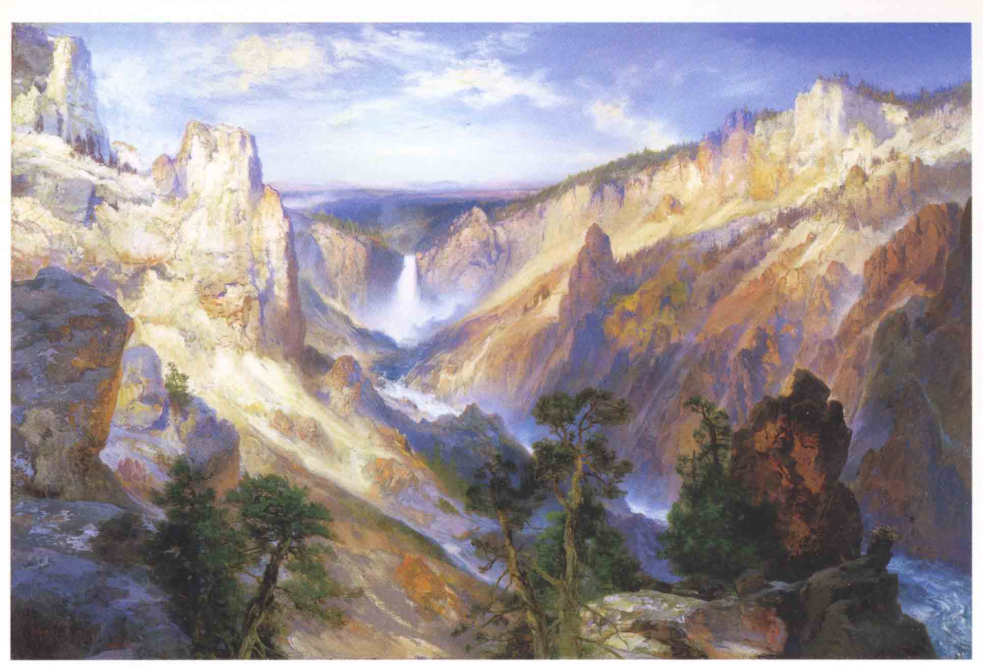 Grand Canyon of the Yellowstone, Wyoming - Thomas Moran