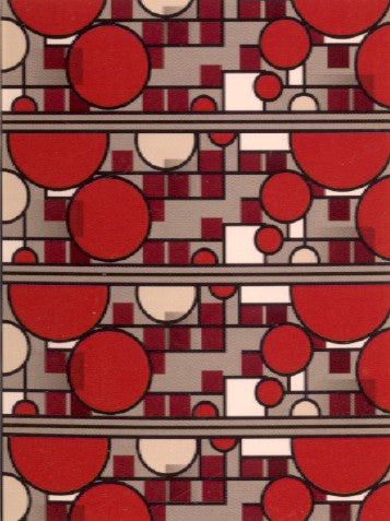 Adapted from an art glass design, Riverside