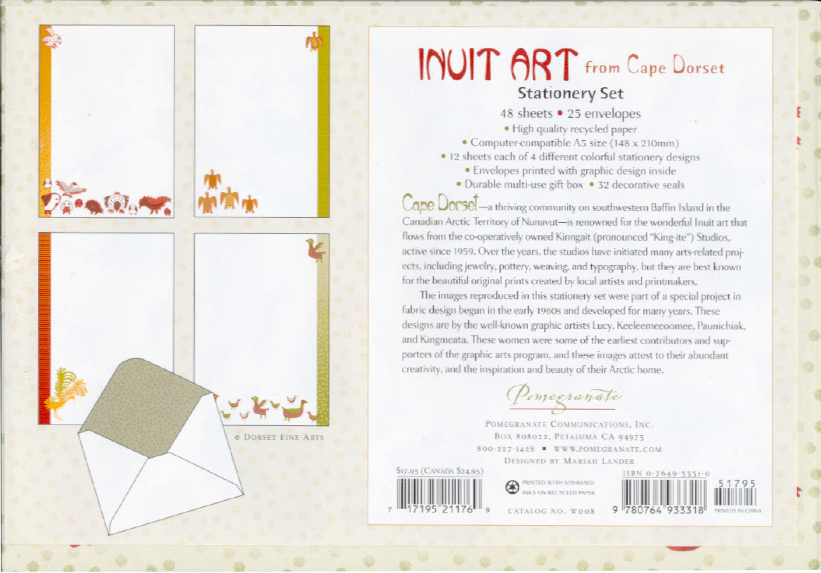 Inuit art postpapier
