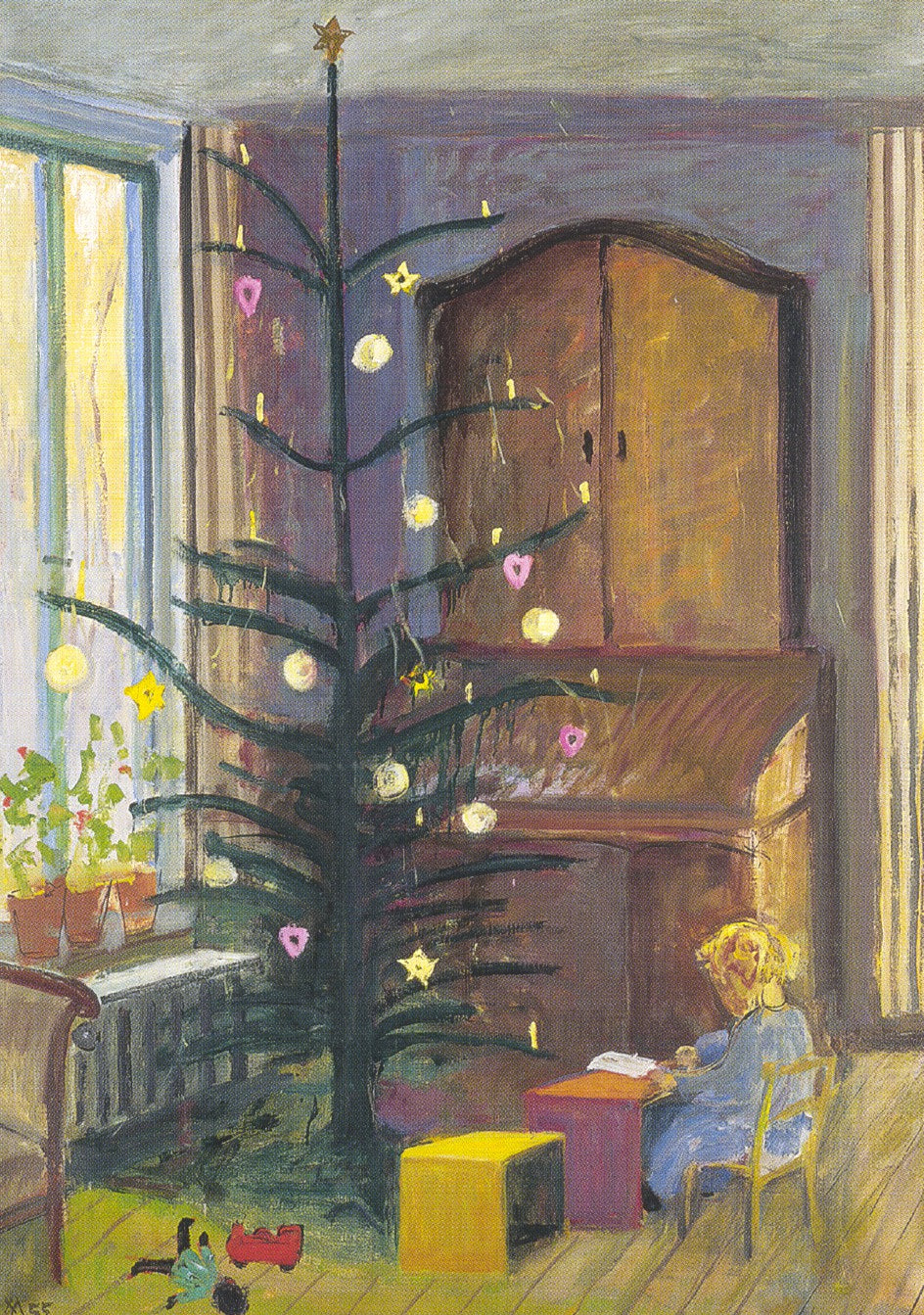 Kerstmorgen (Kerstboom) - Ernst Morgenthaler