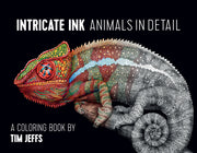 Intricate Ink: Animals in detail: A coloring book by Tim Jeffs