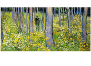 Two Figures in the Woods