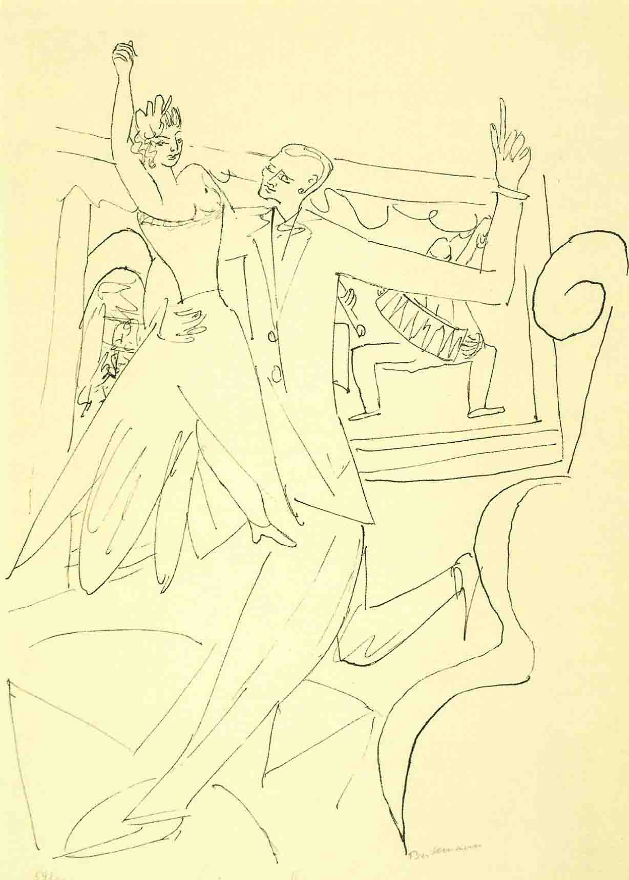 Tango - Max Beckmann