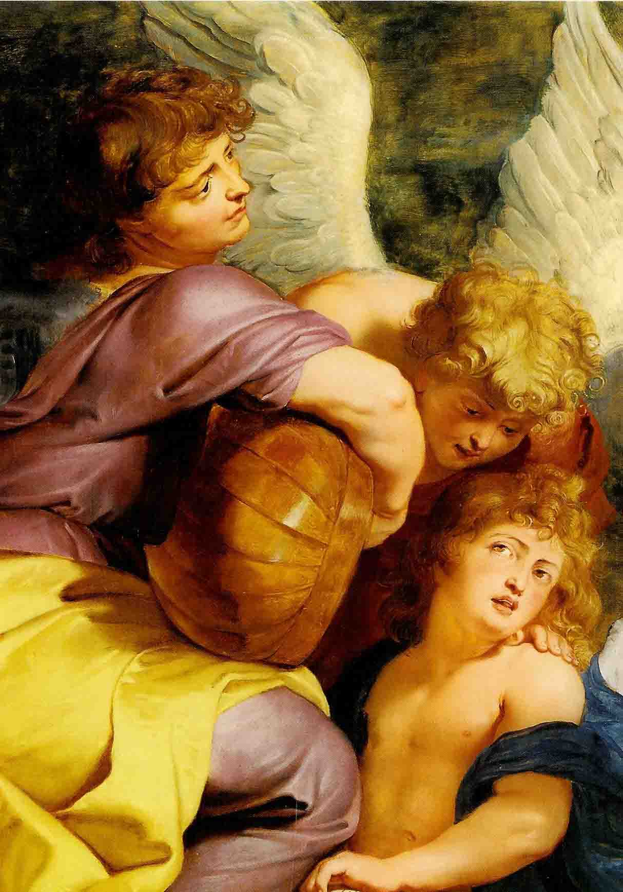 Drie muziserende engelen - Peter Paul Rubens