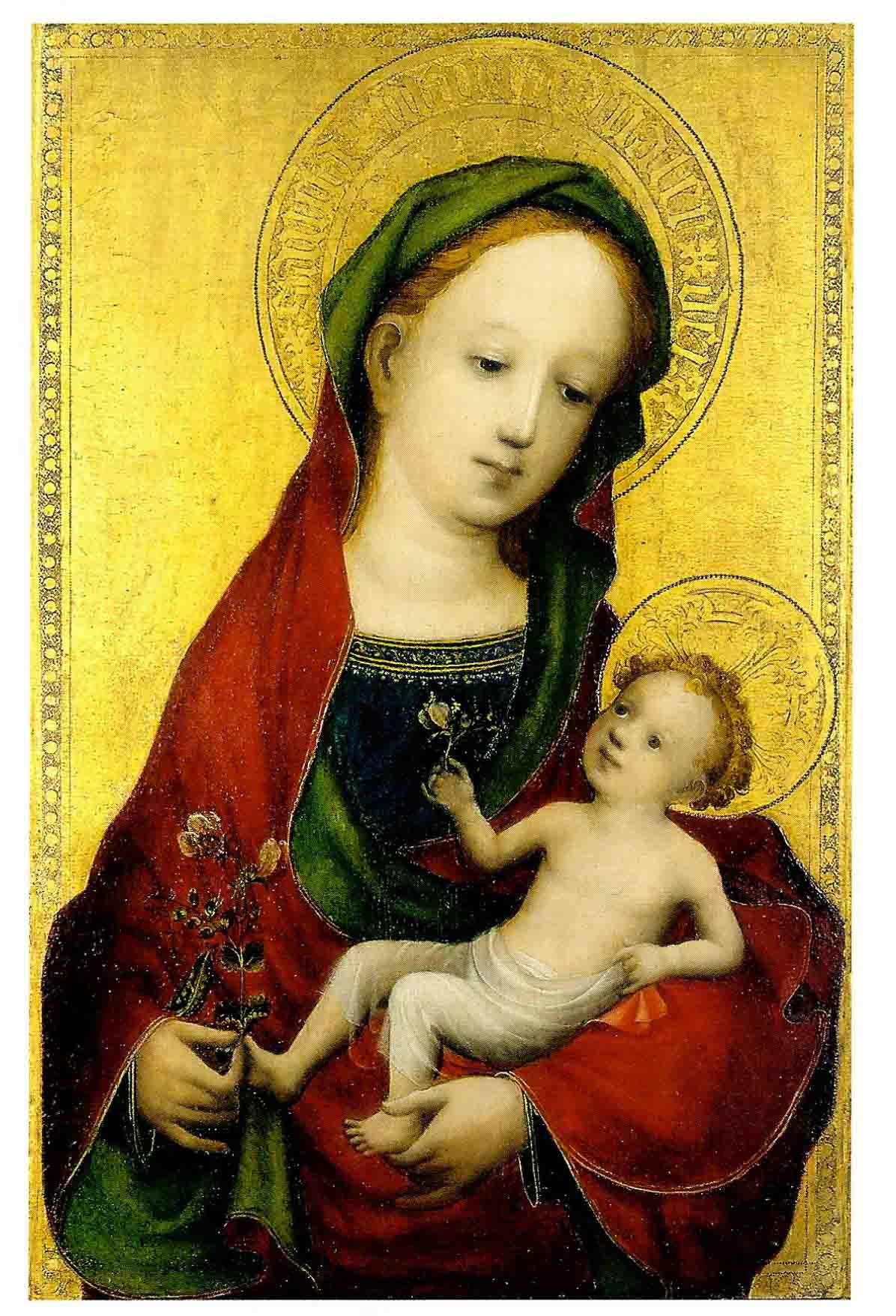 Madonna met de erwtenbloem