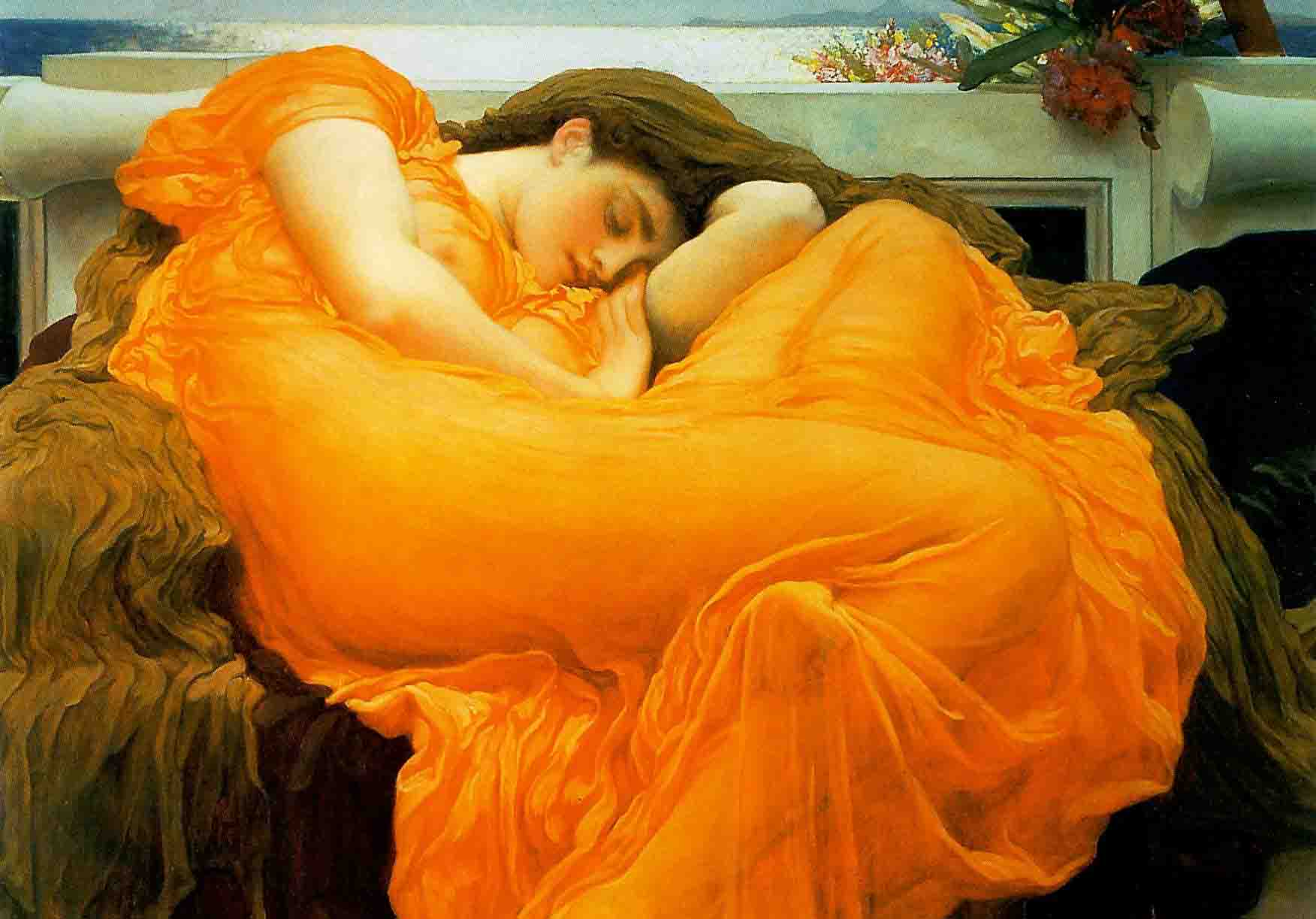 Flaming June (detail)