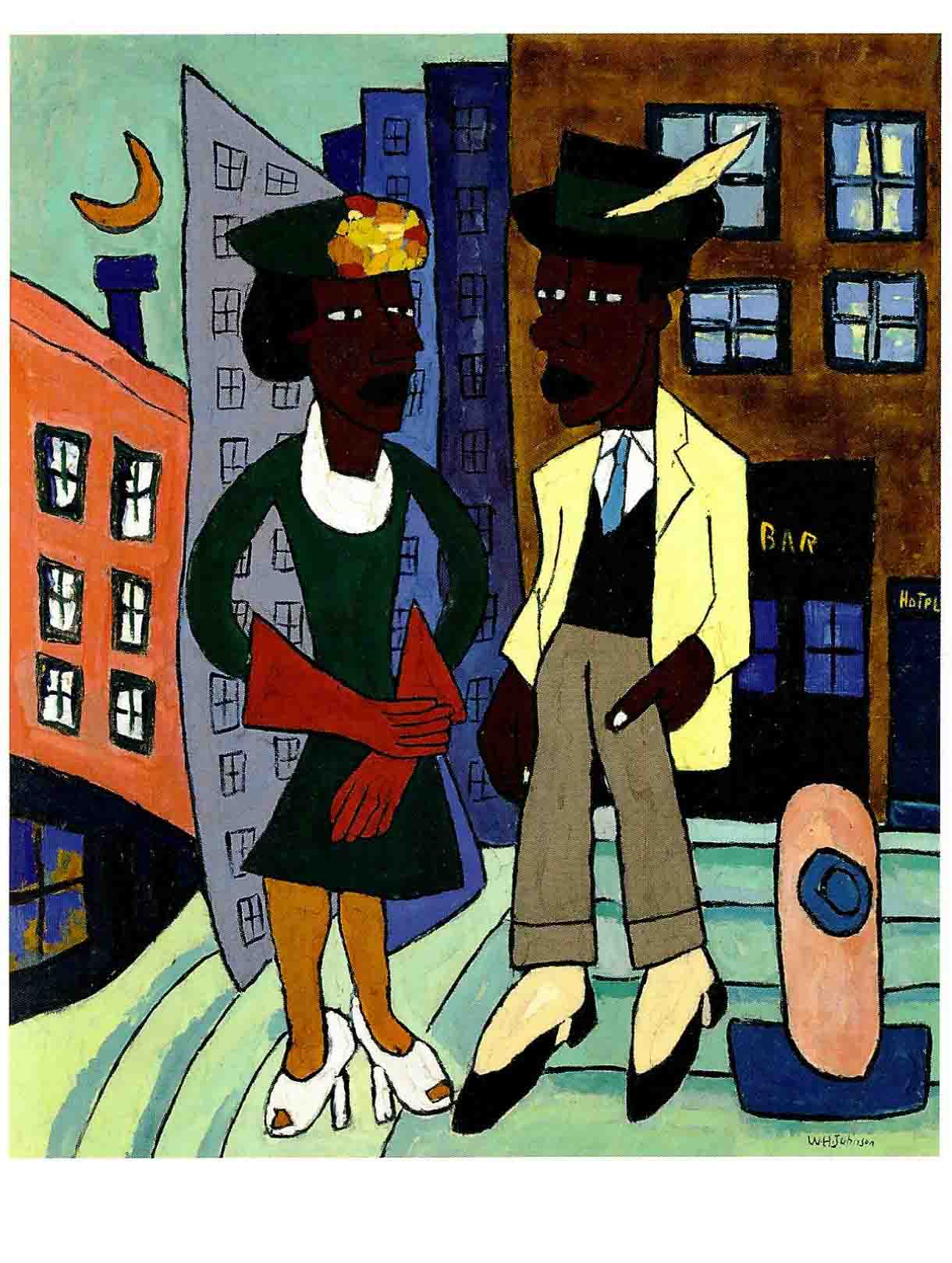 Straatleven, Harlem