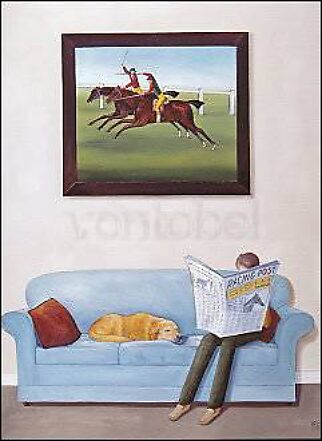 Een dag bij de paardenrennen