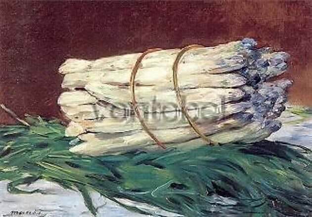 Stilleven met asperges