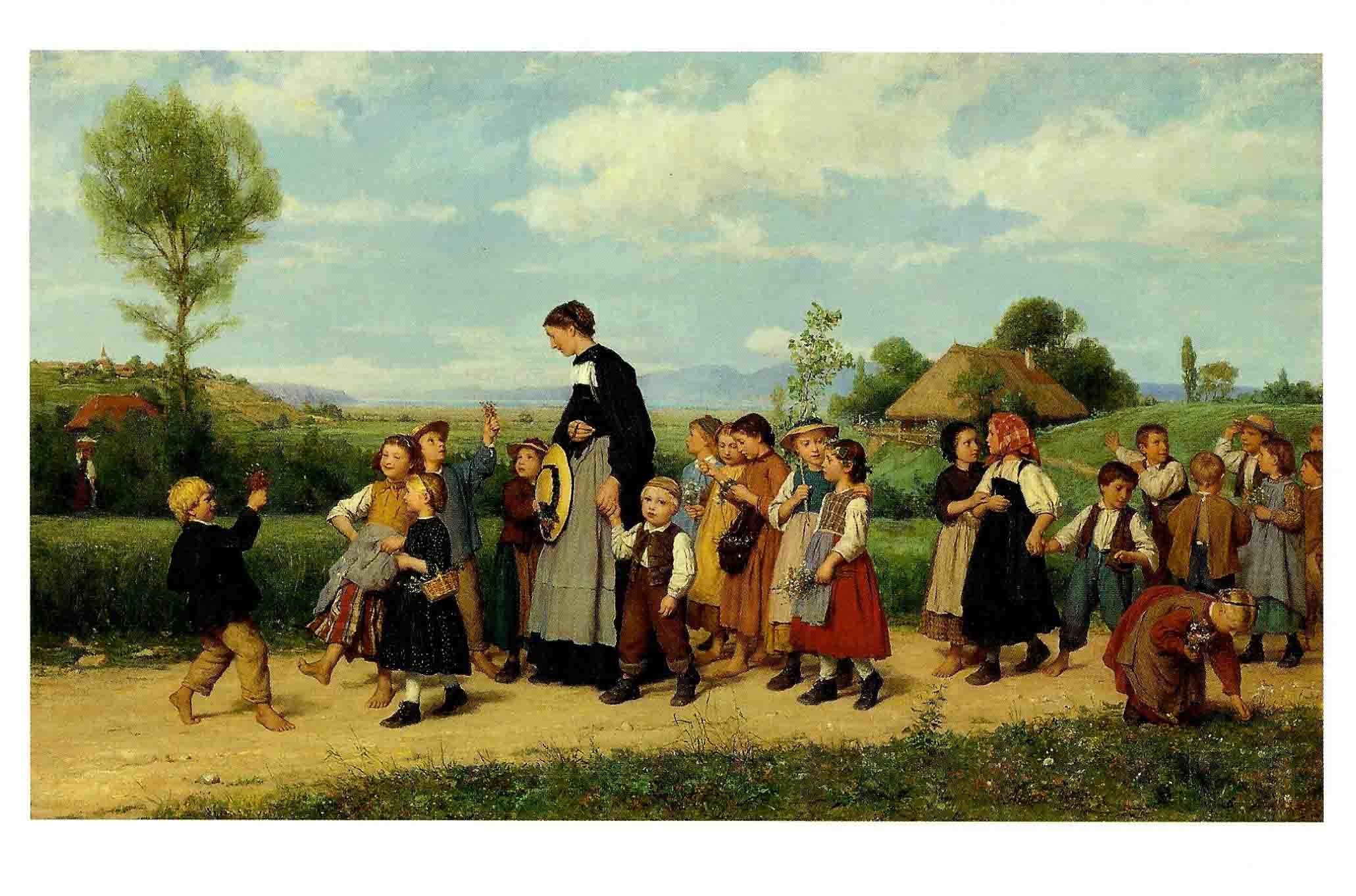 De schoolwandeling
