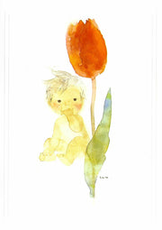 Tulp en baby