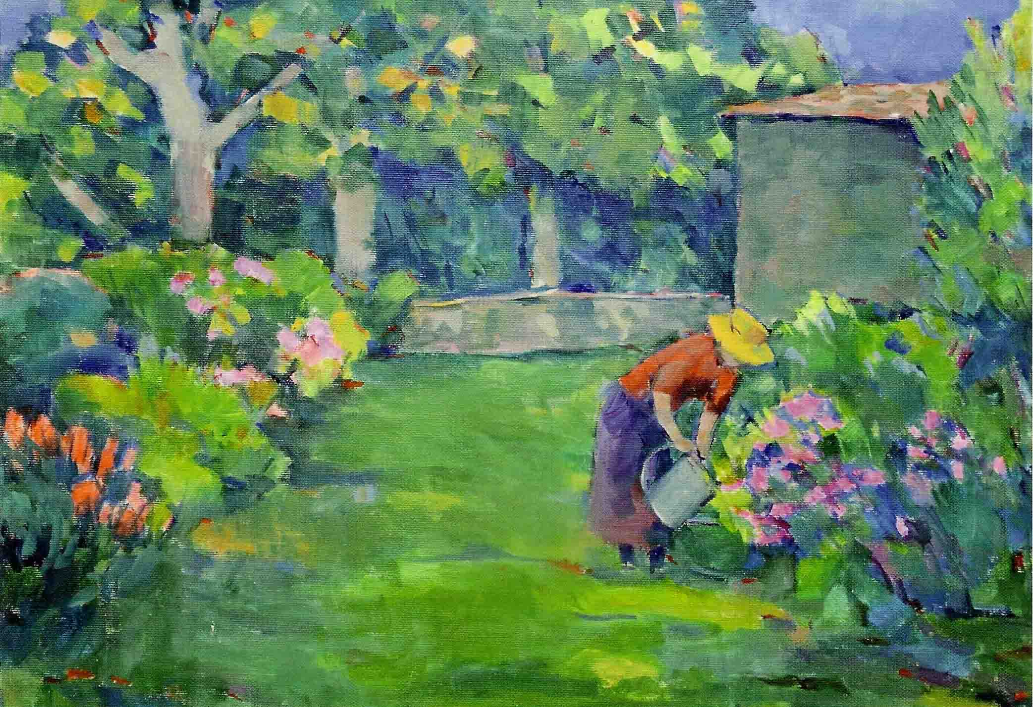 Die Gärtnerin (Detail) - Renate Koblinger