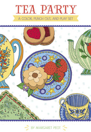 Tea party - A color, punch out and play set