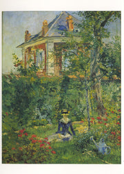 In de tuin van villa Bellevue