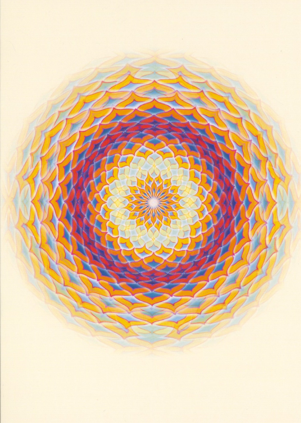 Kruin-chakra mandala
