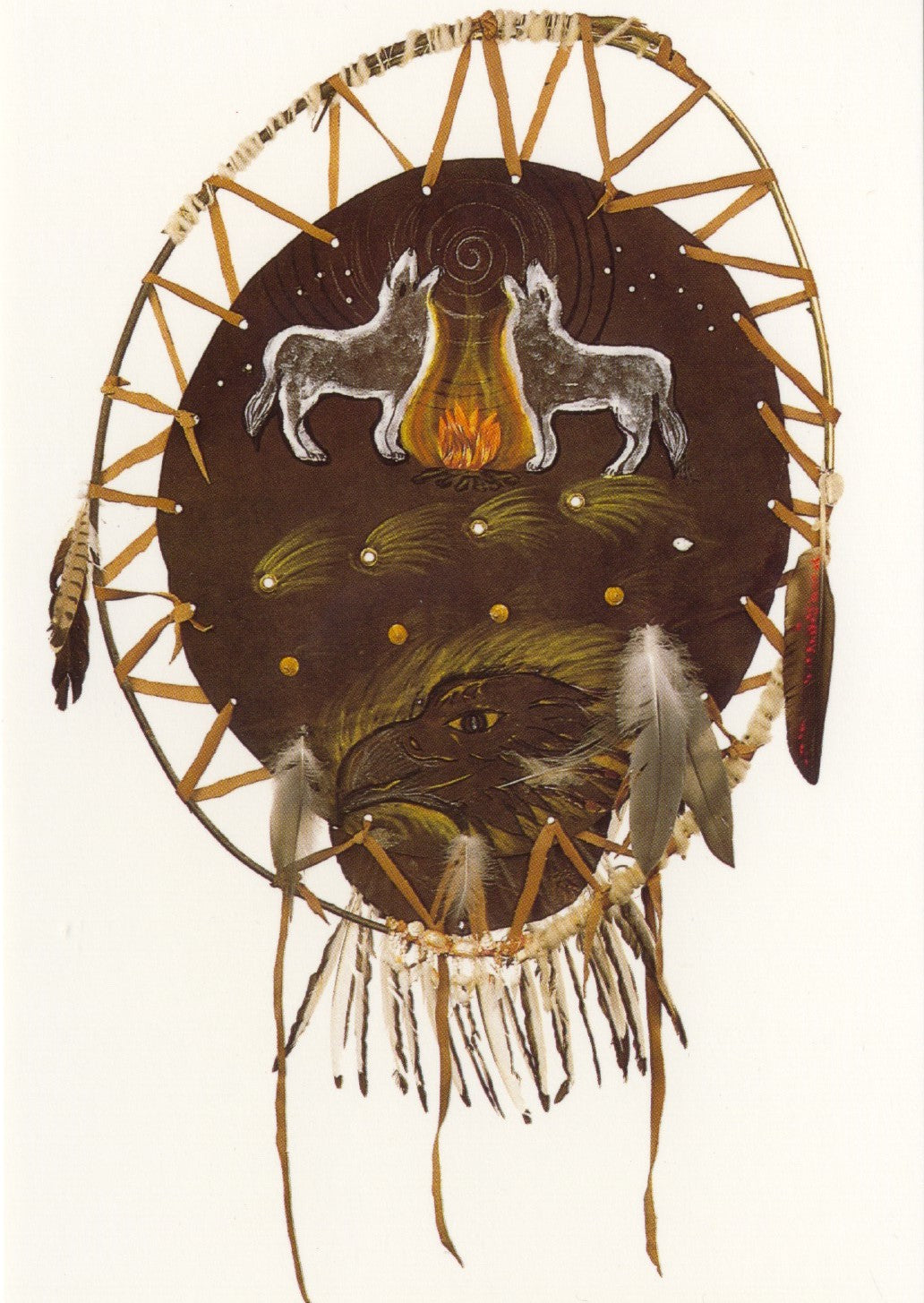 Maanwolf schild