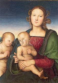 Madonna en kind met het kind Johannes