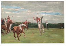 Polospelers in Jenisch's Park