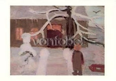 Boy in the snow