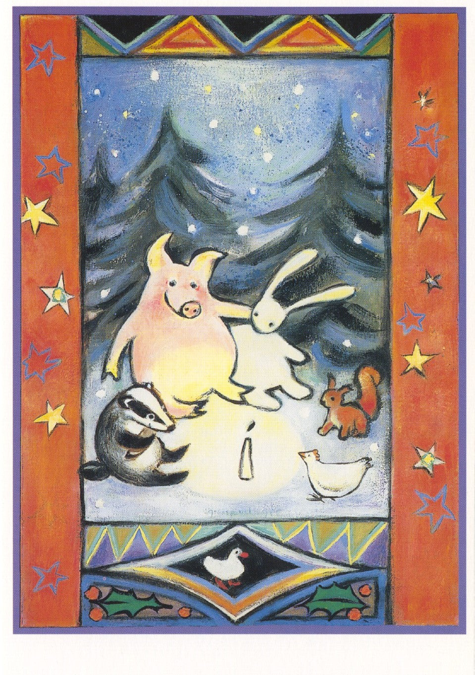 Samen bij het licht - Postkaart
