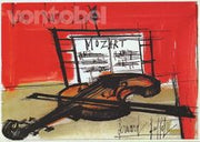 Stilleven met viool, Mozart