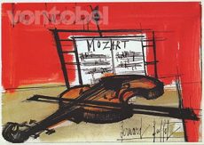 Stilleven met viool, Mozart