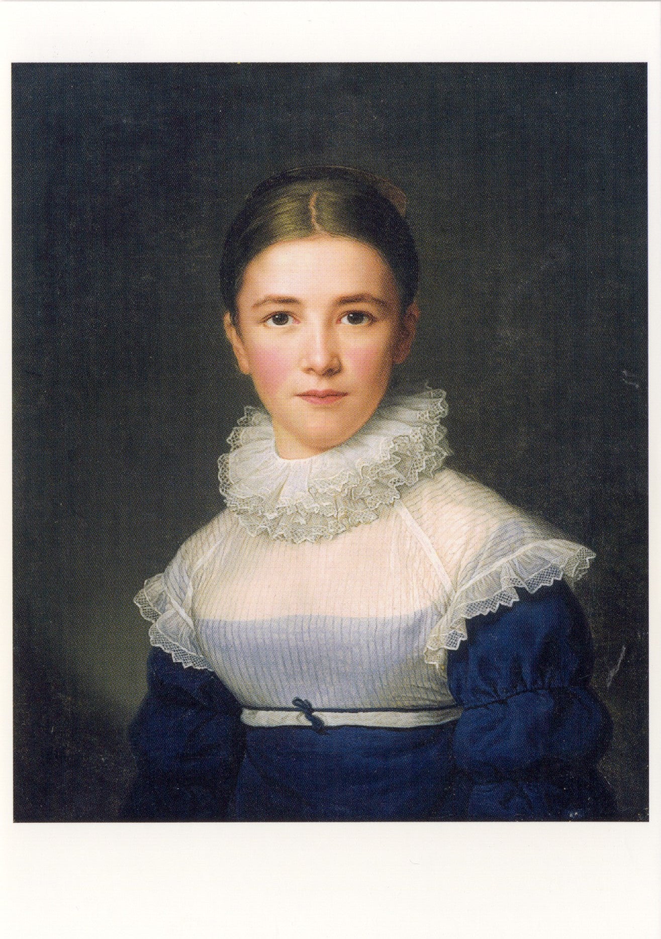 Lina Gröger, de pleegdochter van de kunstenaar - F.C.Gröger