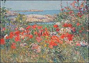 Celia Thaxter's tuin - Childe Hassam