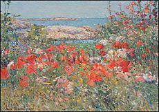Celia Thaxter's tuin - Childe Hassam