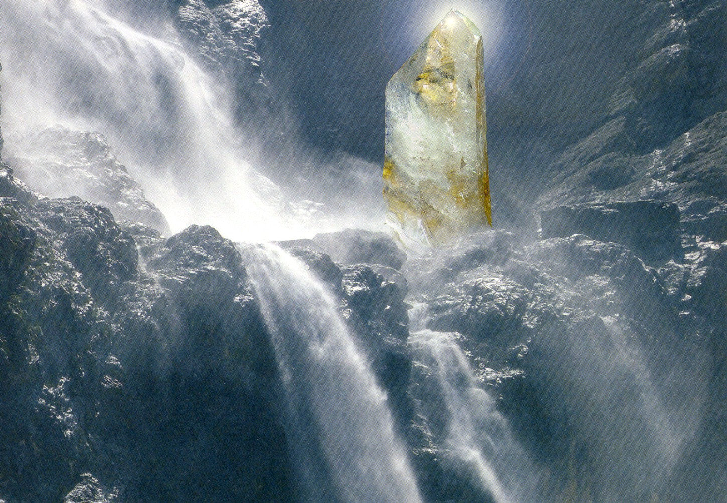 Crystal fall