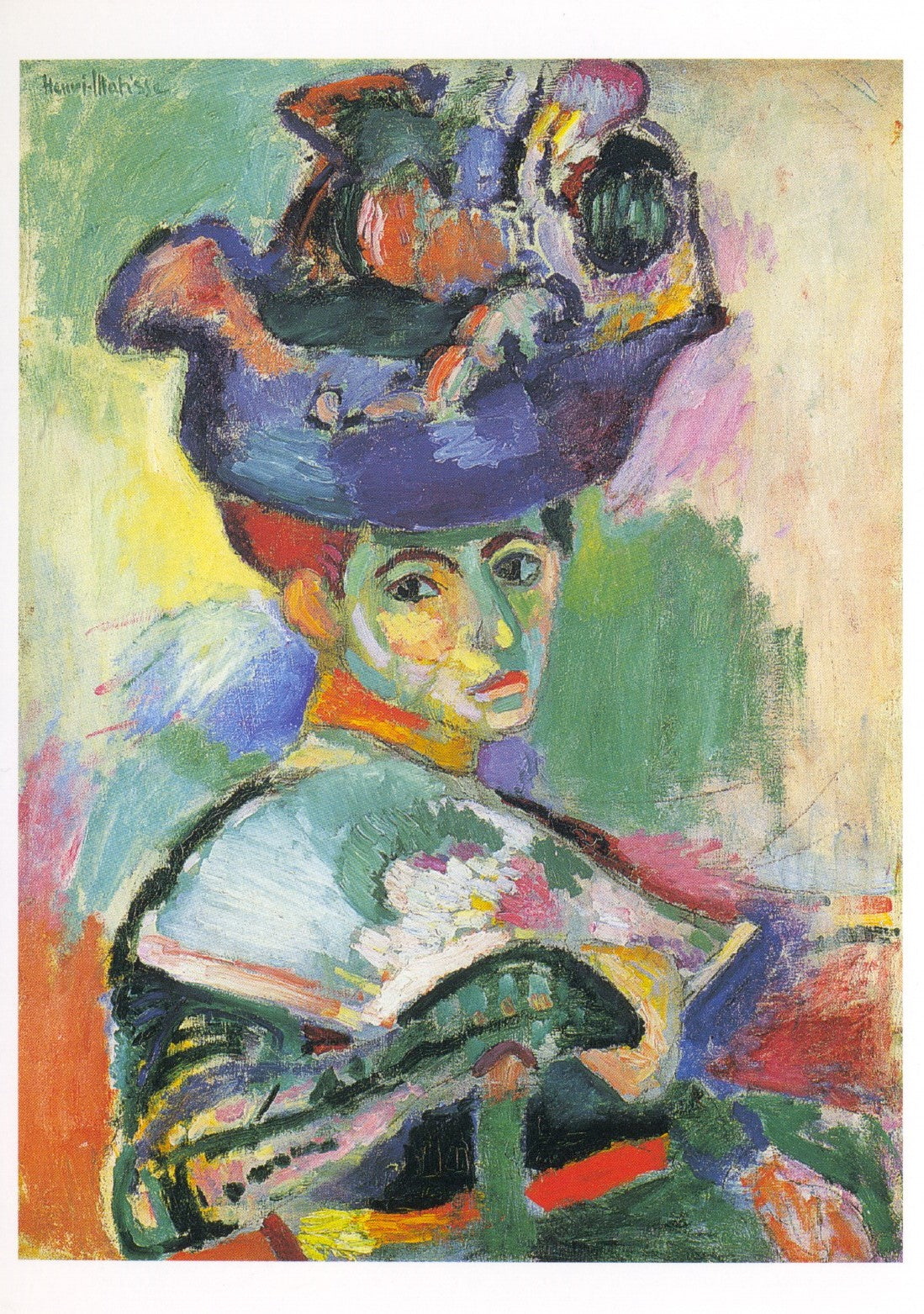 Femme au chapeau